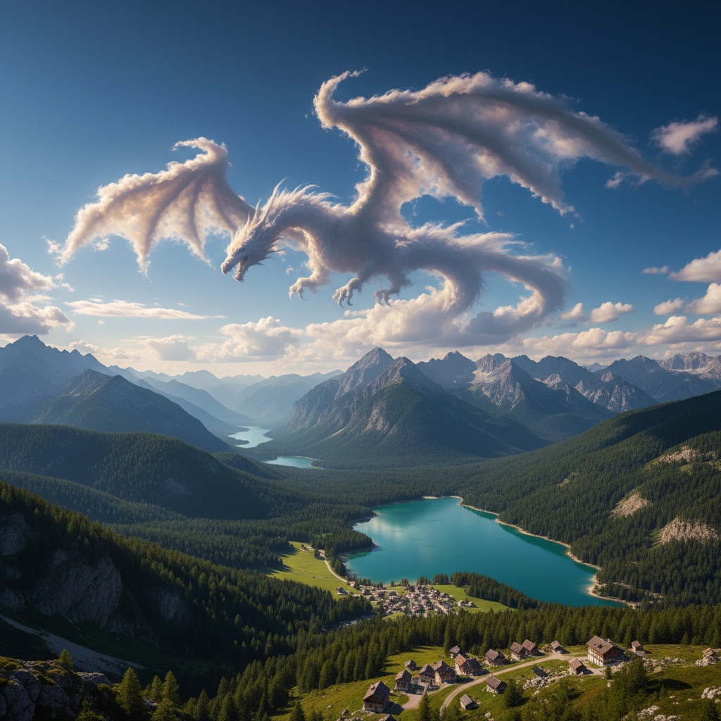 Cloud Art: an example made with Omni Banana